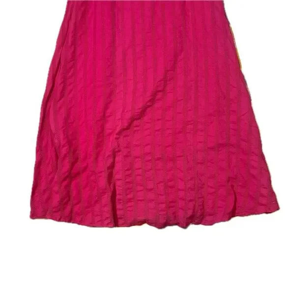 Steve Madden BB Dakota Spaghetti Strap Lined Bright Rose Pink Maxi Dress XS - Picture 4 of 10